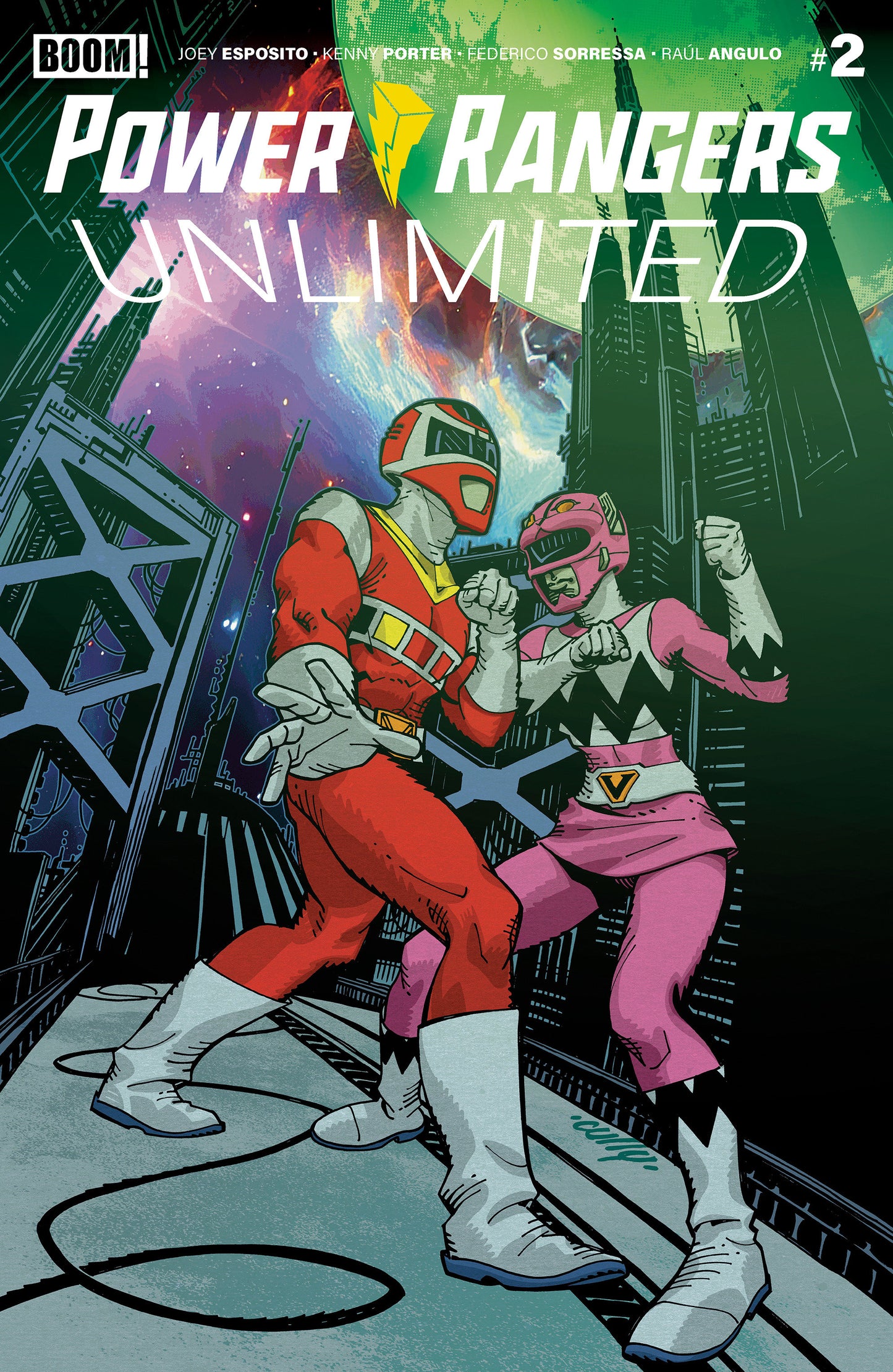 Power Rangers Unlimited (2026) #2 (Power Rangers Unlimited #2 B Variant (Dressed, Hamner))