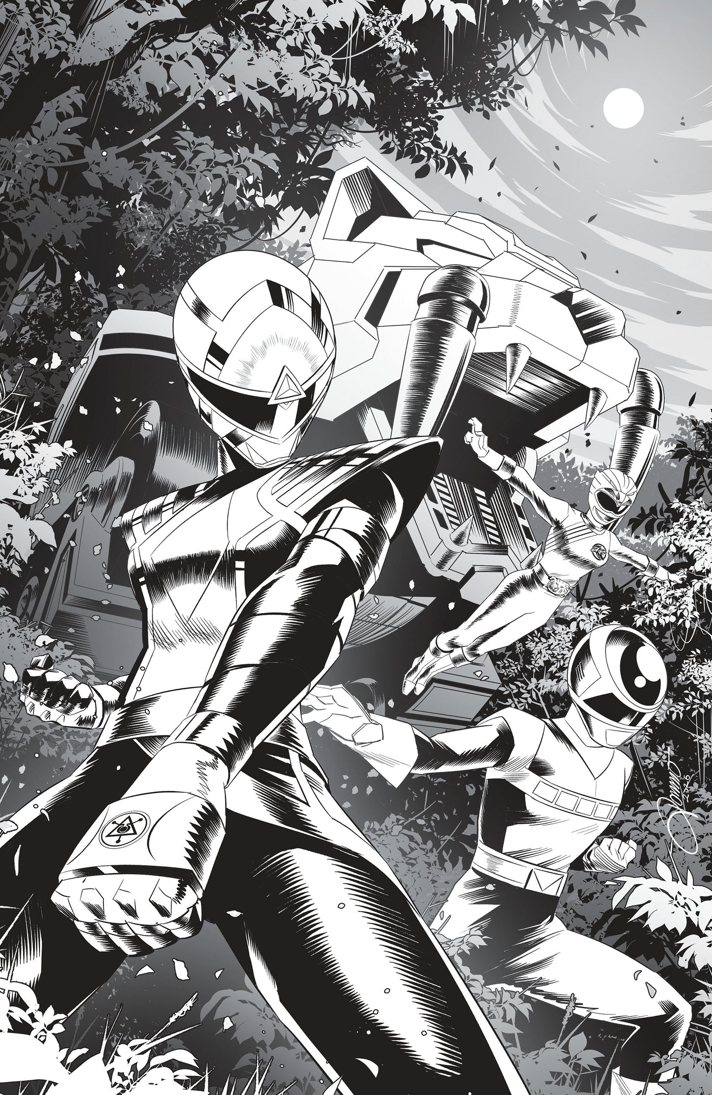 Power Rangers Unlimited (2026) #5 (Power Rangers Unlimited #5 J Unlimited Variant (Full Art, Zonno))