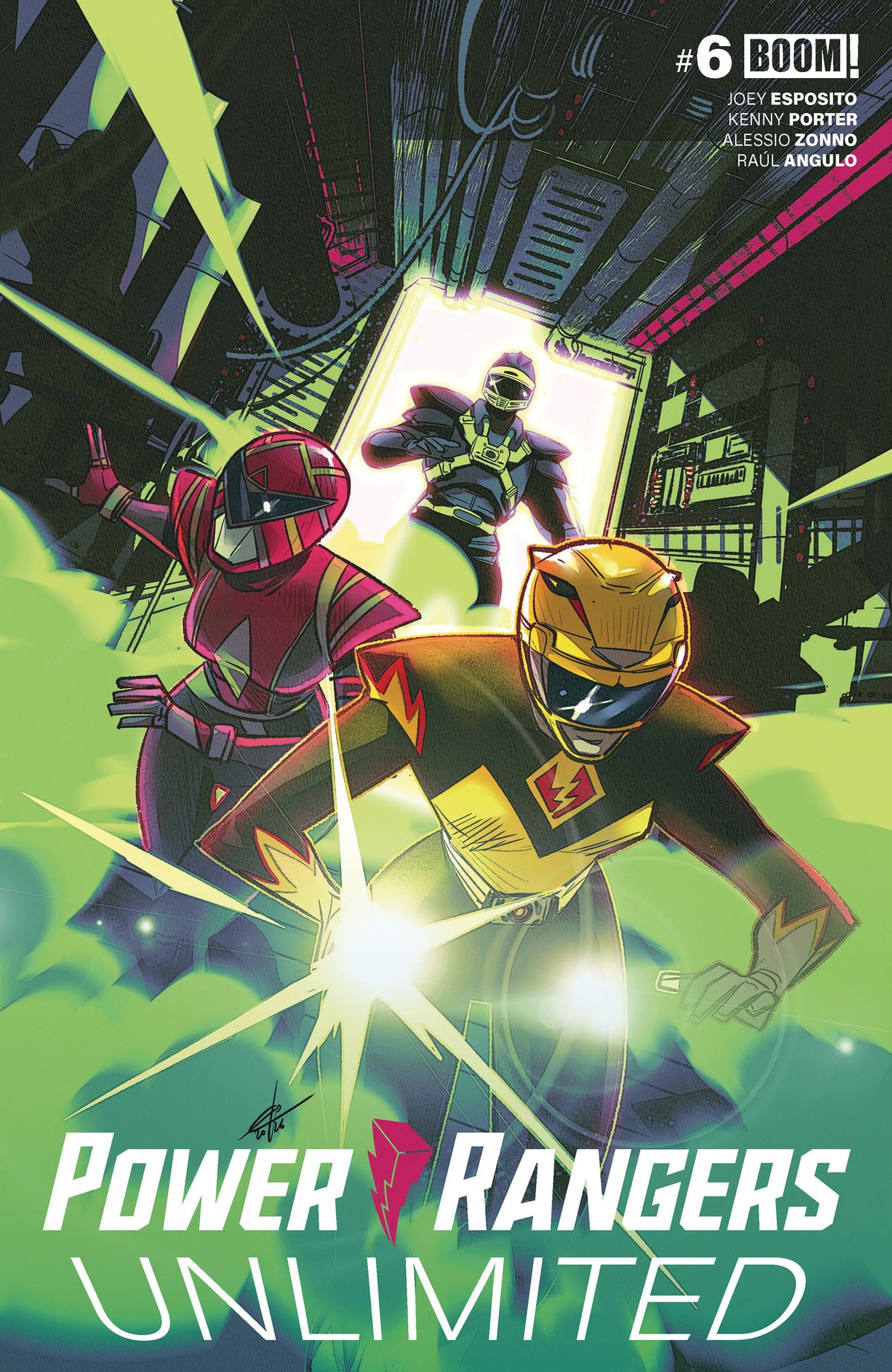 Power Rangers Unlimited (2026) #6 (Power Rangers Unlimited #6 B Variant (Dressed, Carlini))