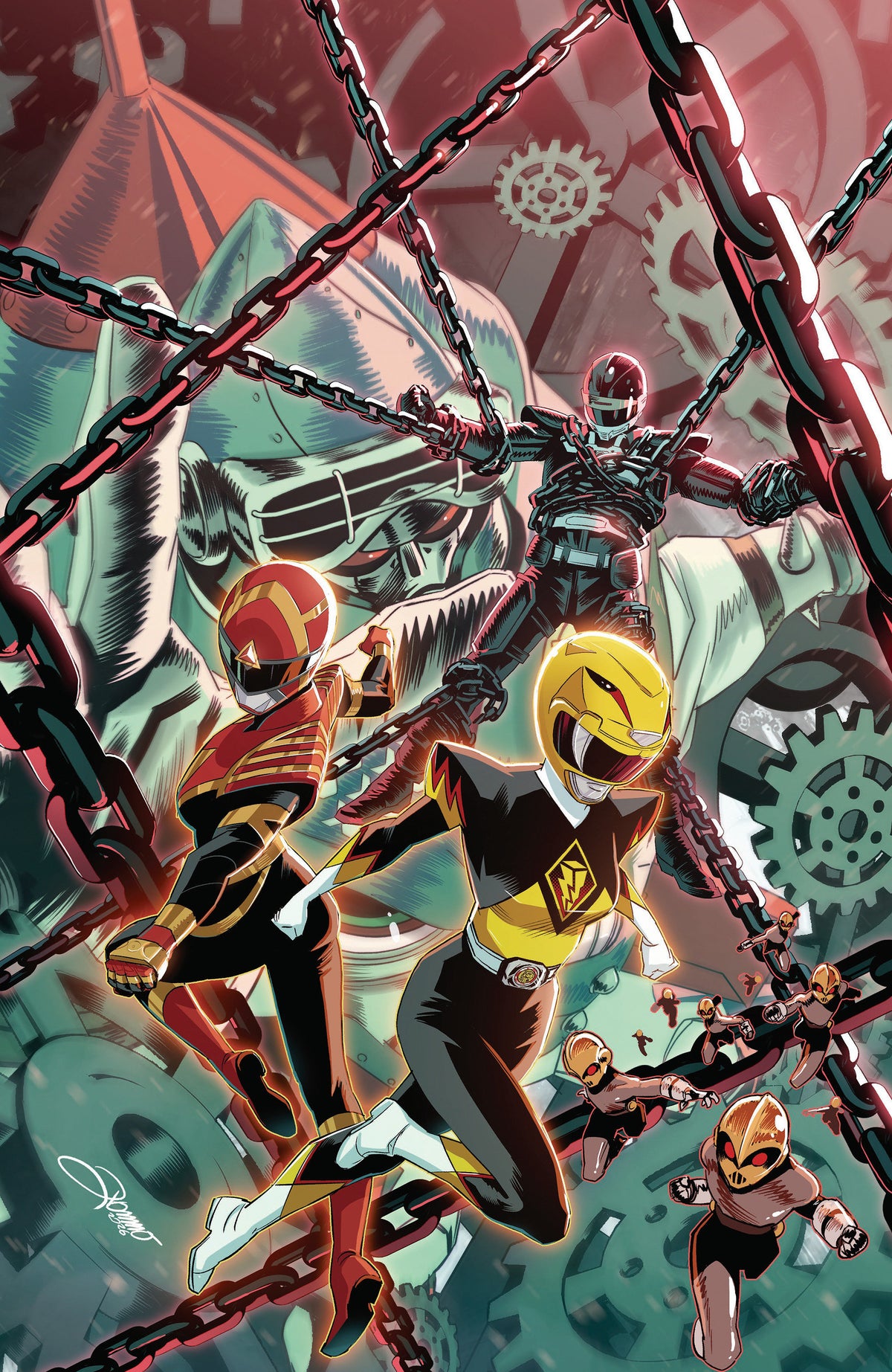 Power Rangers Unlimited (2026) #6 (Power Rangers Unlimited #6 D Foil Variant (Full Art, Zonno))