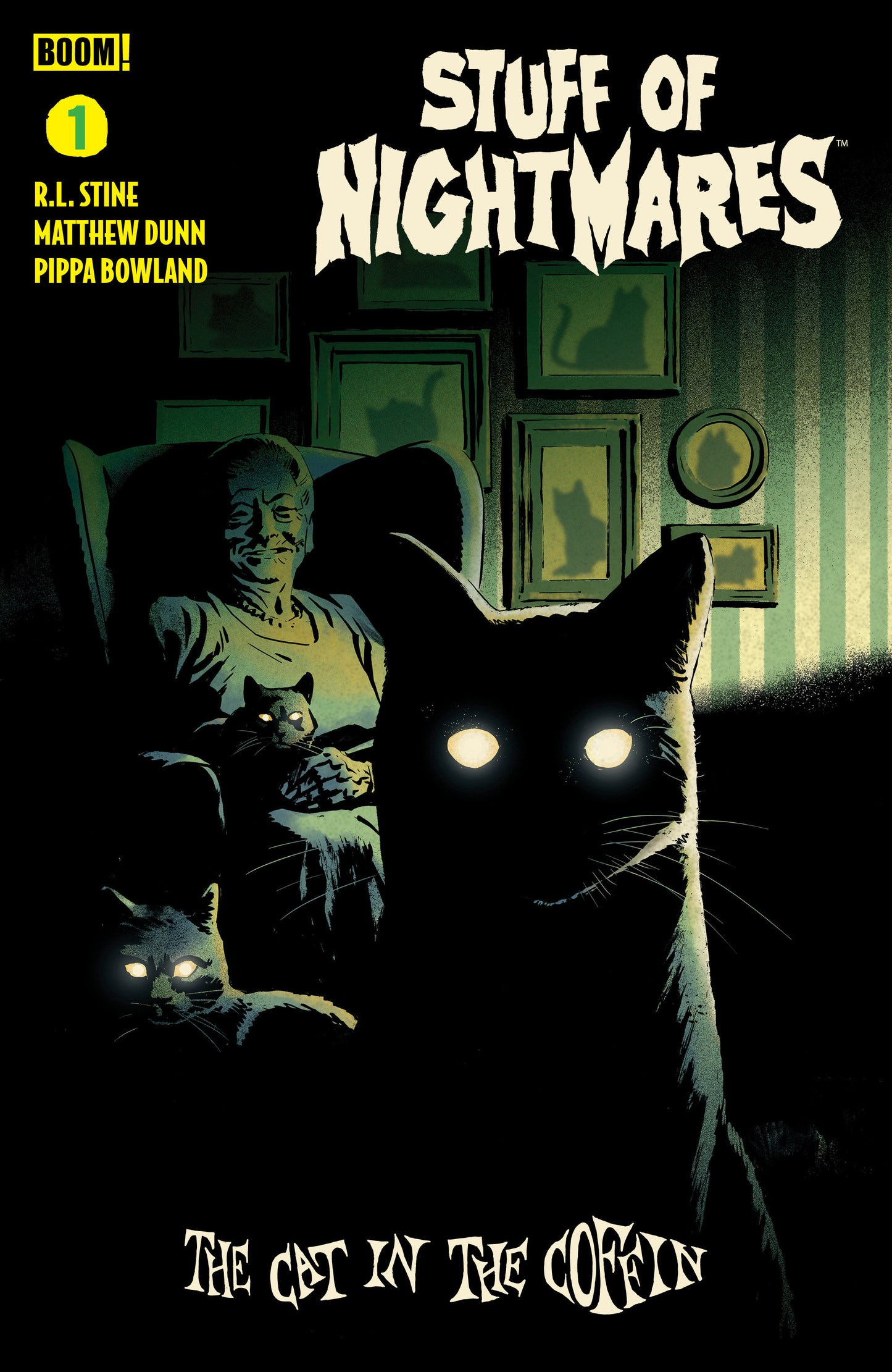 Stuff of Nightmares #1 (Stuff of Nightmares: The Cat in the Coffin #1 C Homage Variant (Dressed, Gorham))
