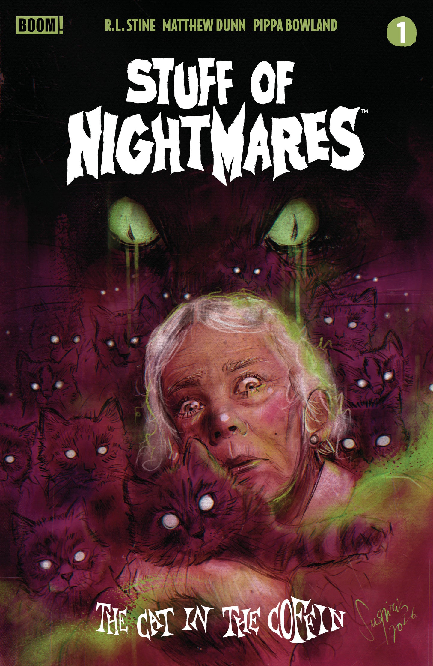 Stuff of Nightmares #1 (Stuff of Nightmares: The Cat in the Coffin #1 H FOC Reveal Variant (Dressed, TBA))