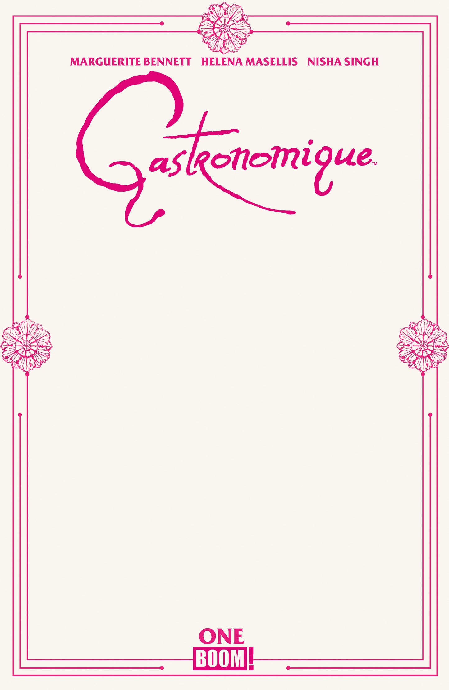 Gastronomique #1 (D Blank Sketch)