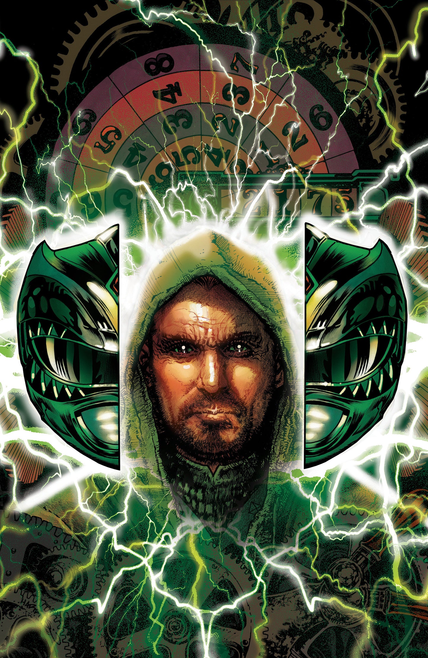 Power Rangers Green #1 F Foil Variant (Full Art, Foil, Harris) (1 F Foil Variant (Full Art, Foil, Harris))
