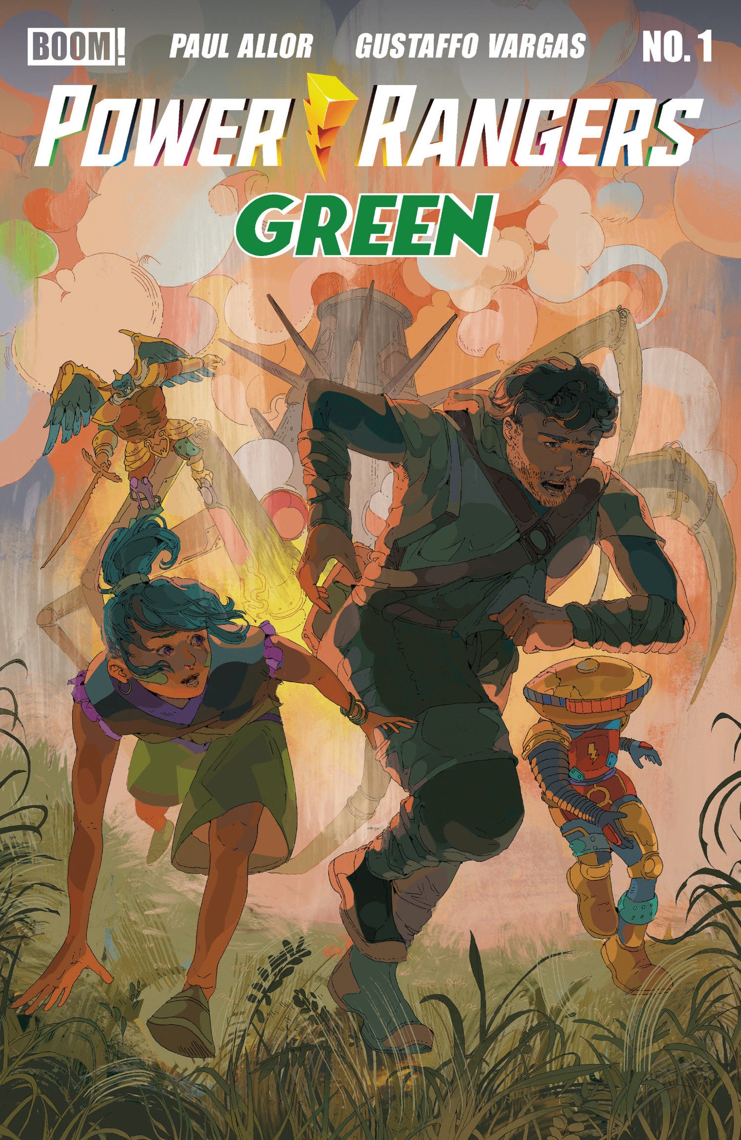 Power Rangers Green #1 M FOC Reveal Variant (Dressed, Lee) (1 M FOC Reveal Variant (Dressed, Lee))
