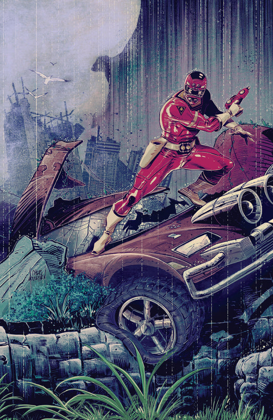 Power Rangers Green #2 (C Tommy Oliver Card Stock Connecting Variant (Dressed, Mooneyham))