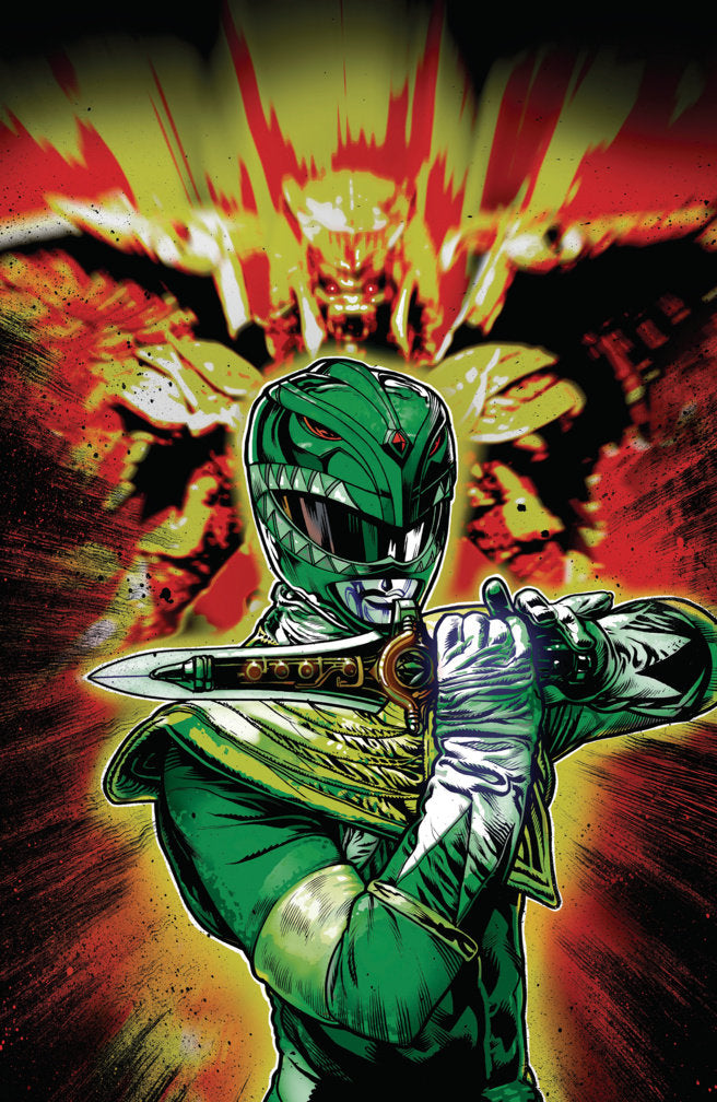 Power Rangers Green #5 (D Foil Variant (Full Art, Harris))