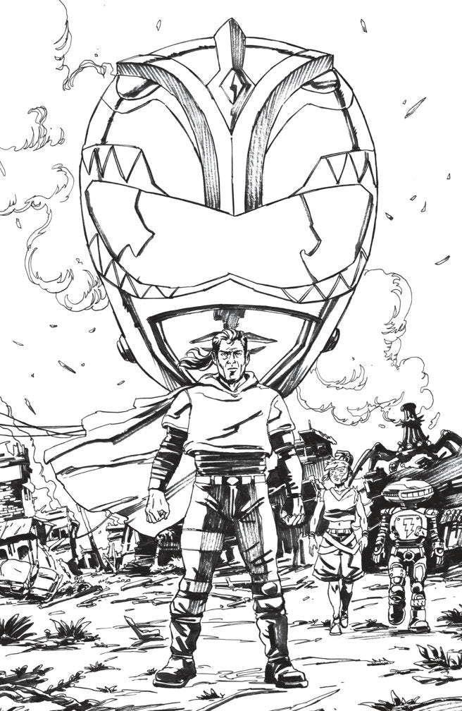 Power Rangers Green #5 (J Unlimited Variant (Full Art, Vargas))