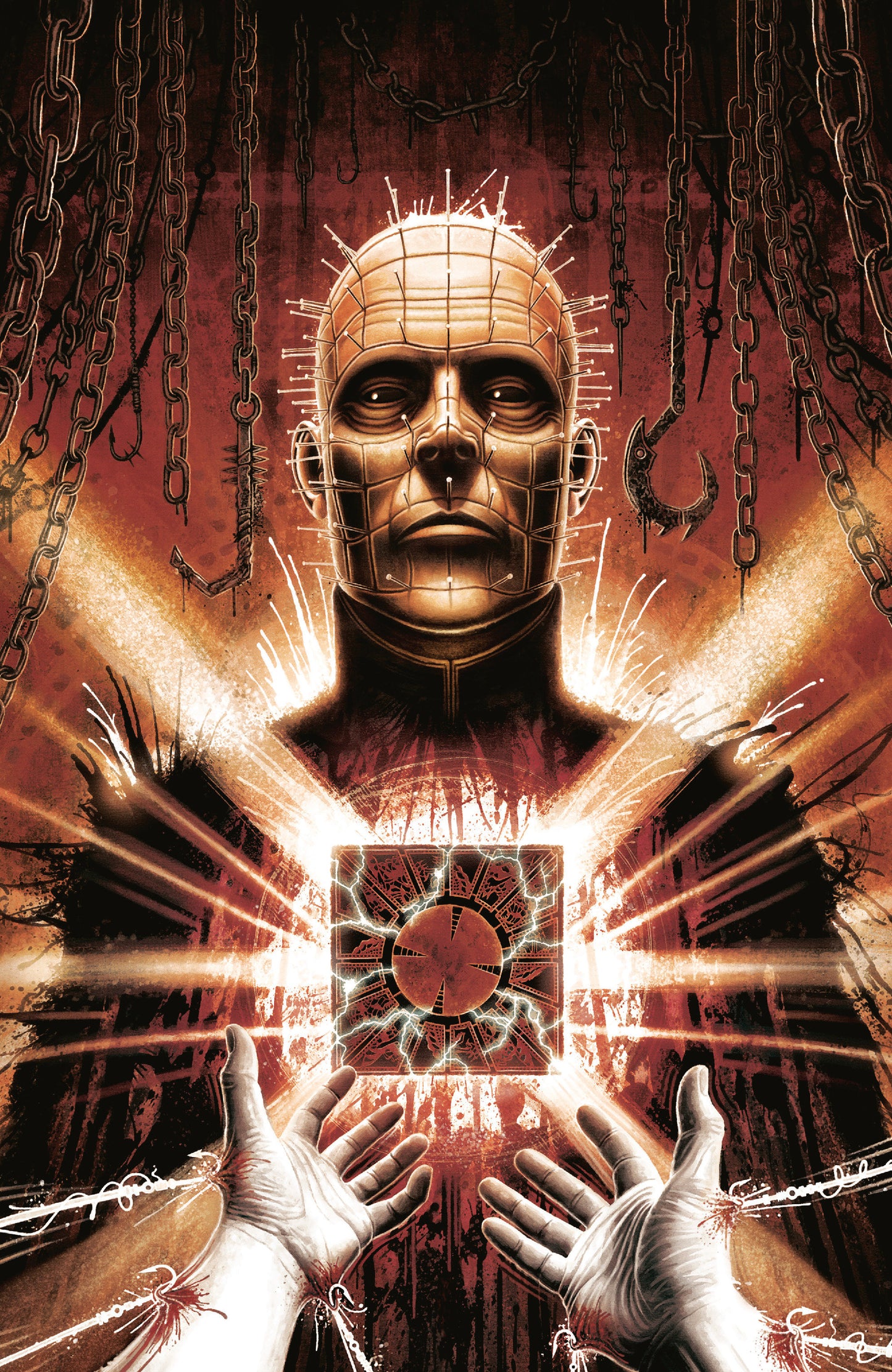 Hellraiser: Resurrections #1 (Hellraiser: Resurrections - New Wounds #1 F Unlimited Variant (Full Art, Simpson))