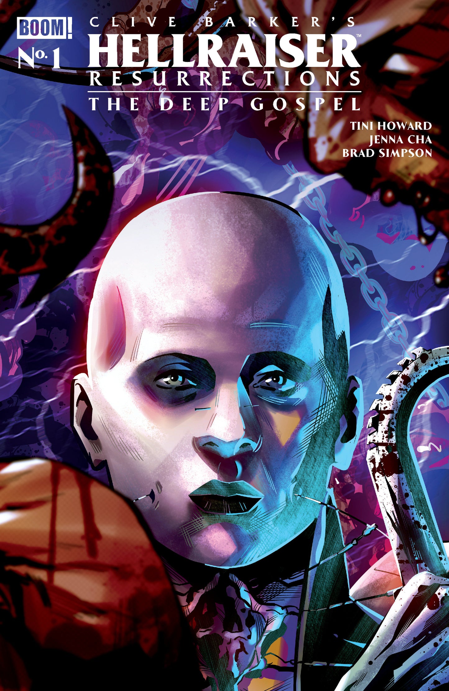 Hellraiser: Resurrections #1 (Hellraiser: Resurrections - The Deep Gospel #1 B Variant (Dressed, Sabbatini))