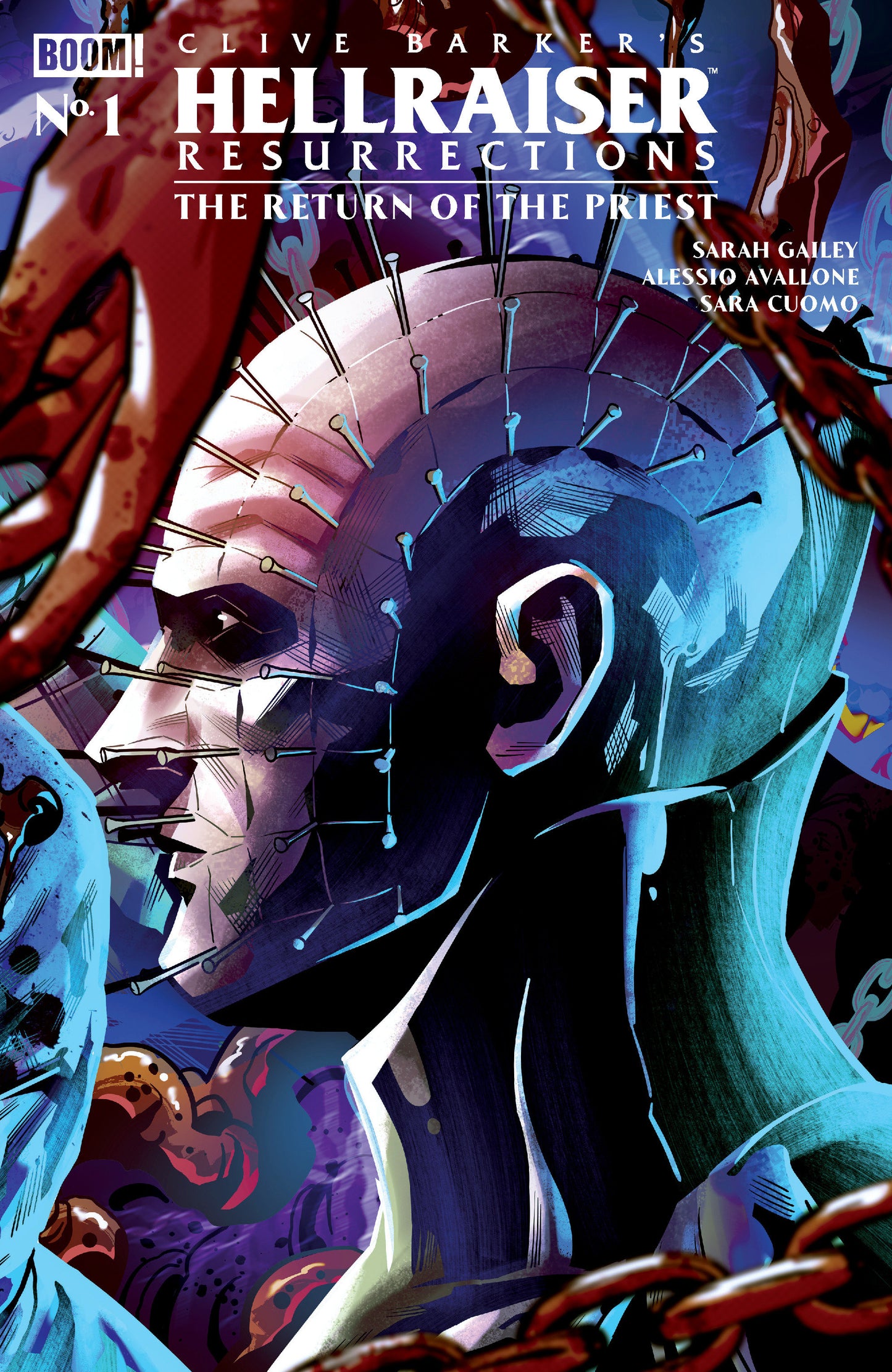 Hellraiser: Resurrections #1 (Hellraiser: Resurrections - The Return of the Priest #1 B Variant (Dressed, Sabbatini))