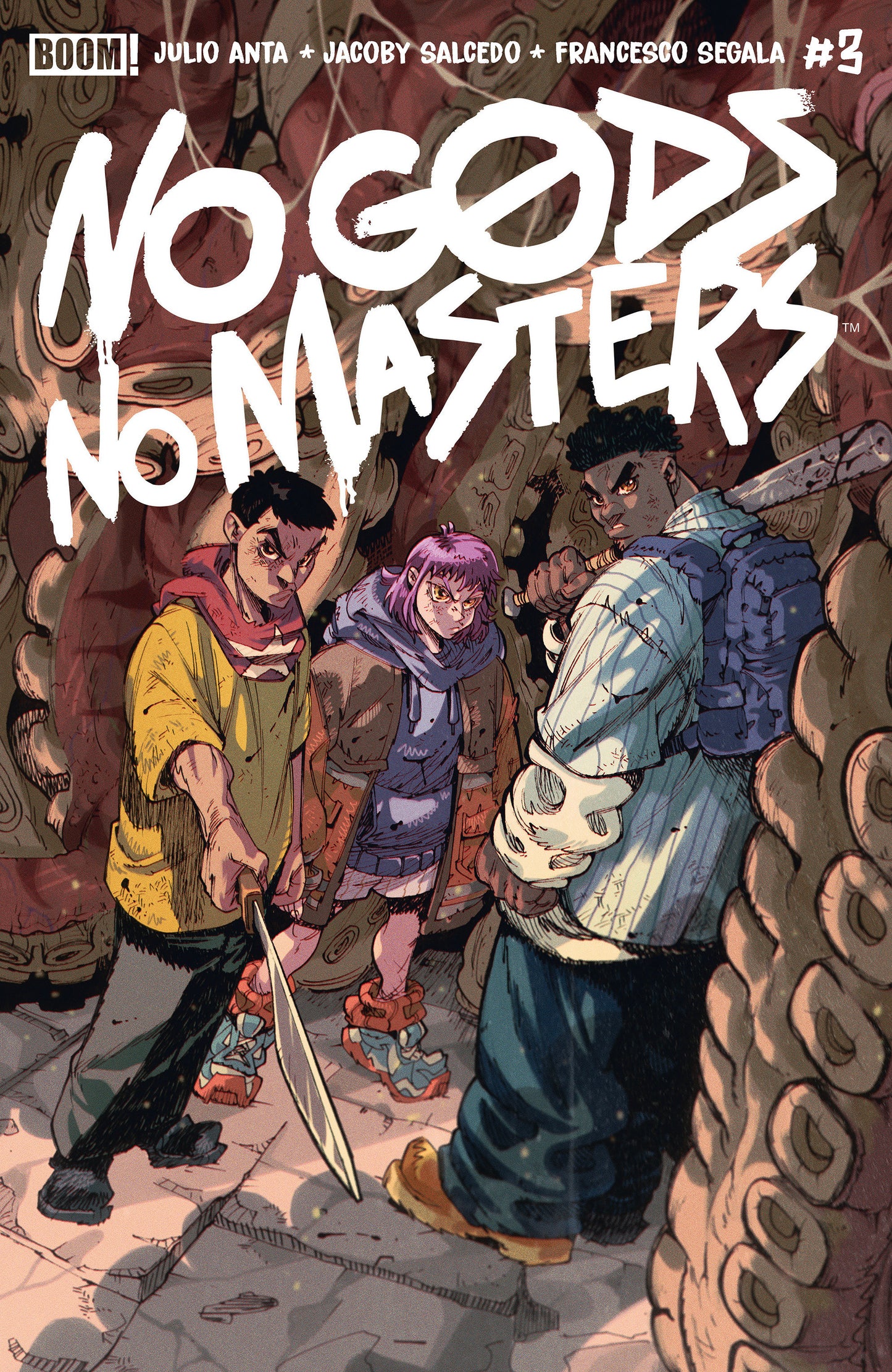 No Gods, No Masters #3 (B Variant (Dressed, Ortiz))