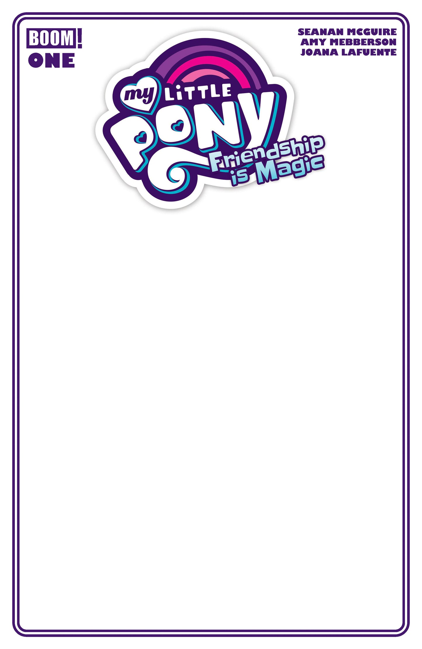 My Little Pony: Friendship is Magic (2026) #1 (D Blank Sketch)