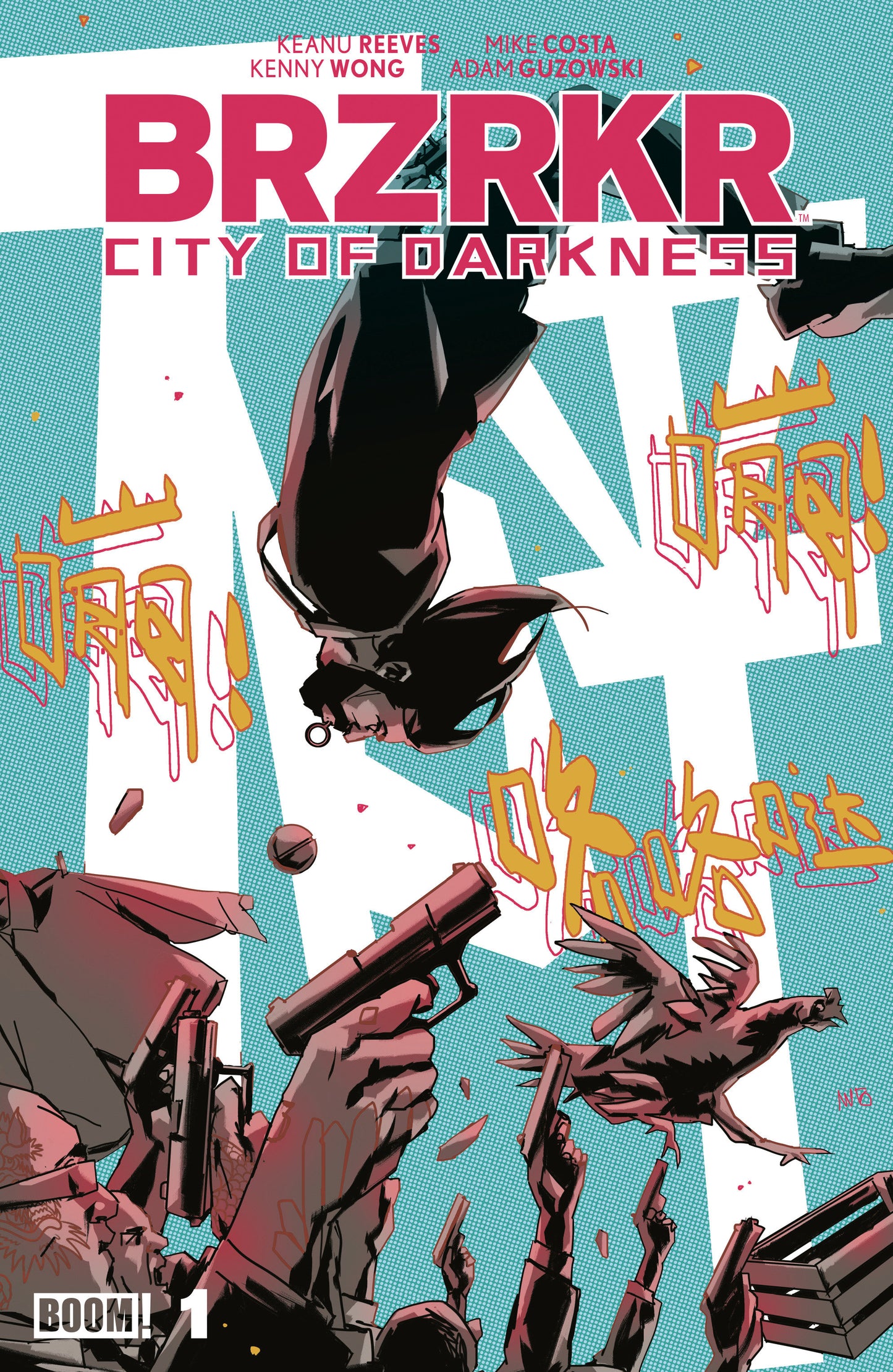 BRZRKR #1 (BRZRKR: City of Darkness #1 D Foil Variant (Dressed, Foil, Fuso))