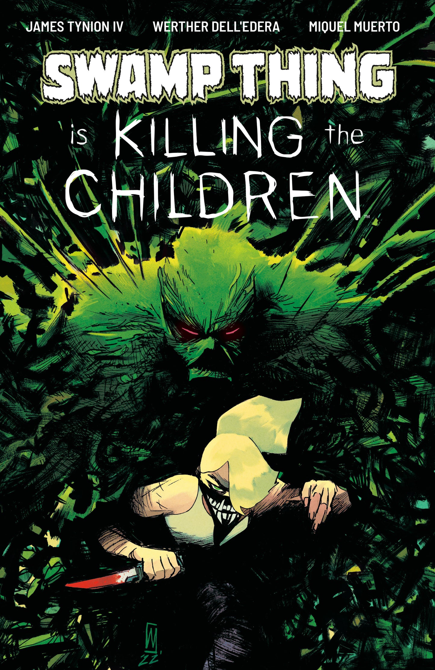 Swamp Thing is Killing the Children #1 E Foil Variant (Dressed, Foil, Dell'Edera) (1 E Foil Variant (Dressed, Foil, Dell'Edera))