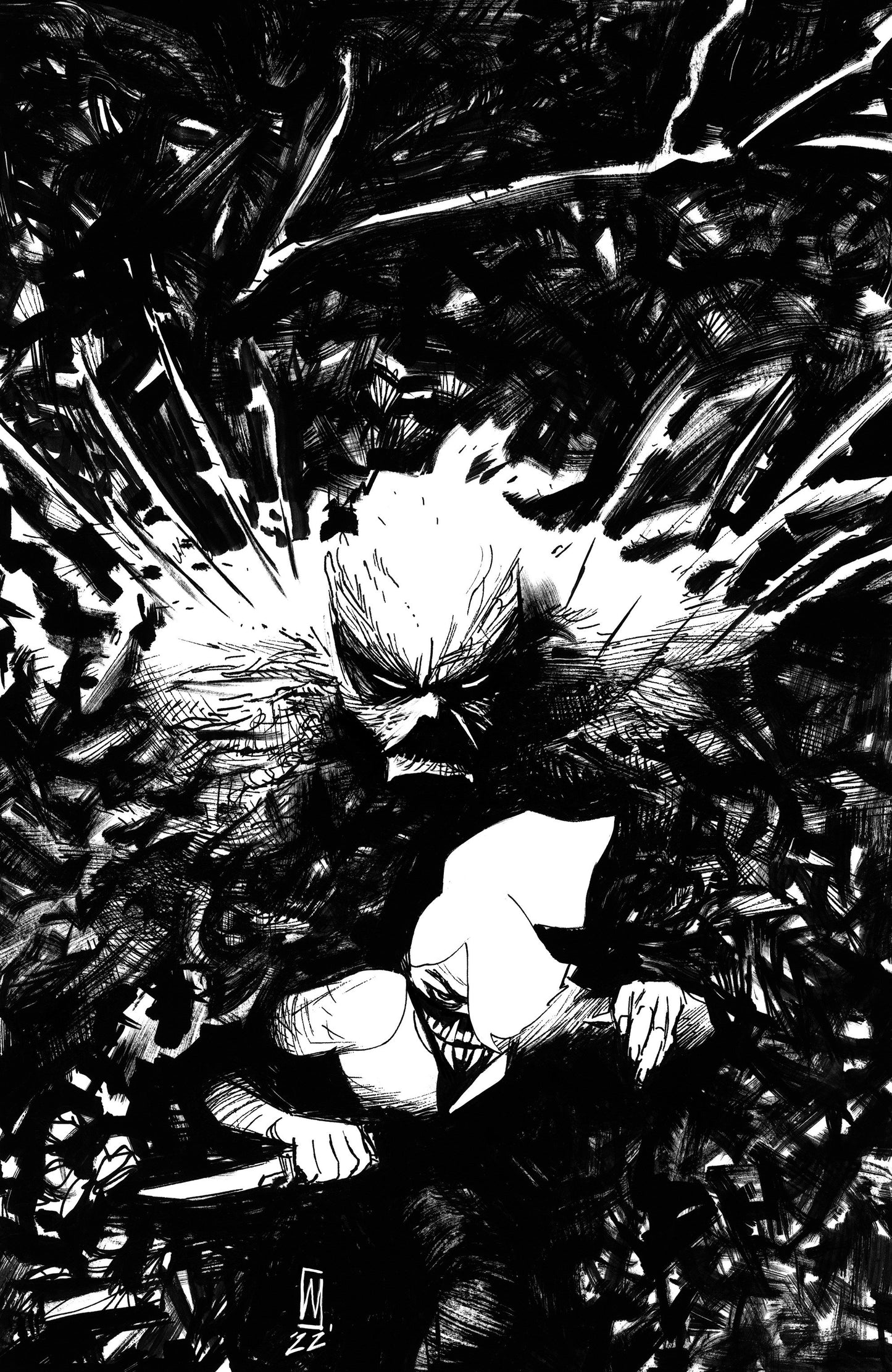 Swamp Thing is Killing the Children #1 P Unlimited Variant (Full Art, Dell'Edera) (1 P Unlimited Variant (Full Art, Dell'Edera))