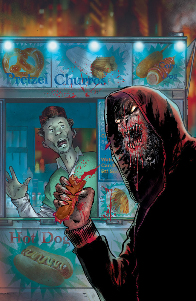 Stuff of Nightmares: The Hoodie #1 (E Glow in the Dark Variant (Full Art, Glow in the Dark, Mutti))