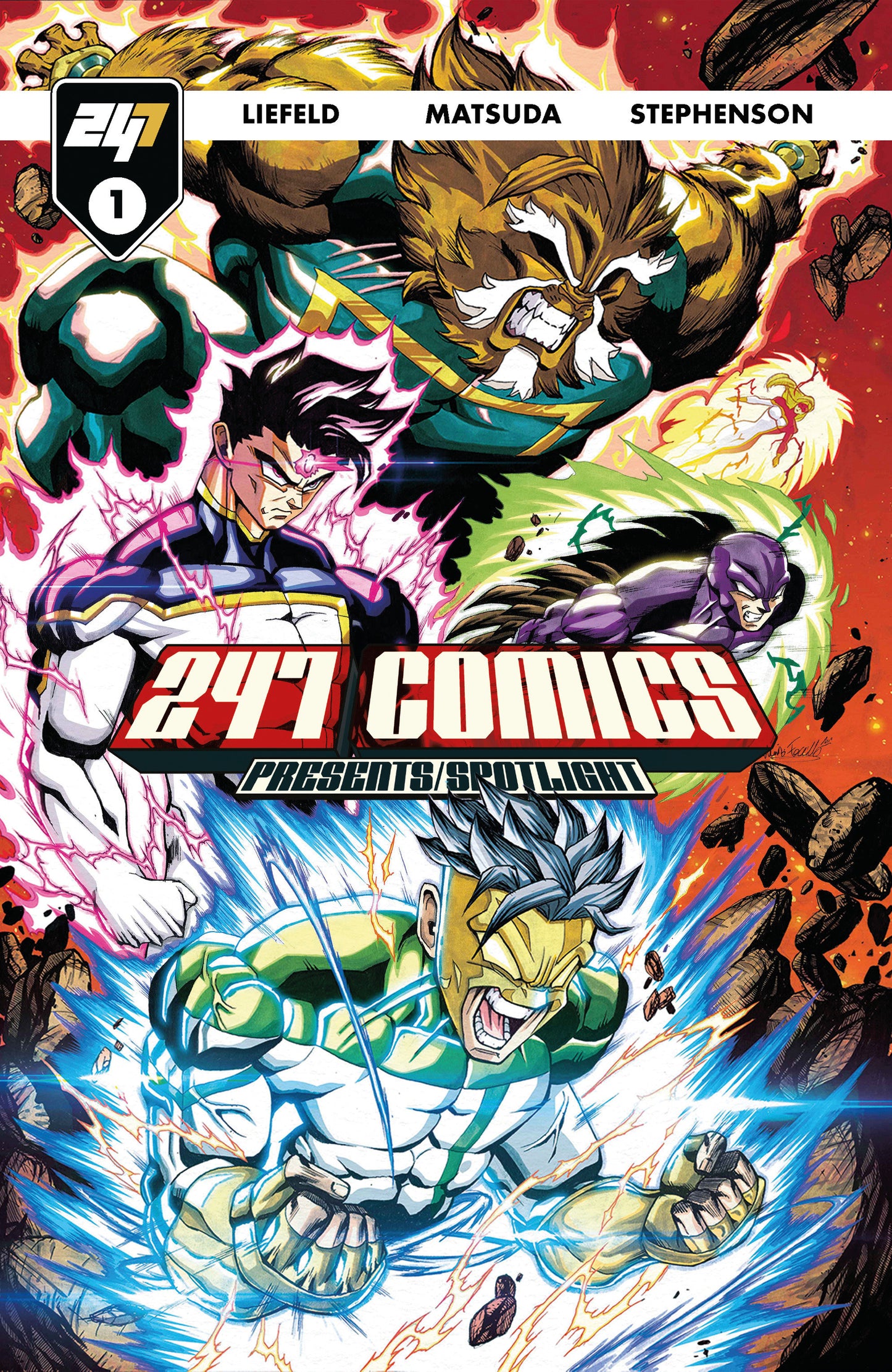 247 Comics Presents / Spotlight #1 (Cover F - NEWMEN Manga Var)