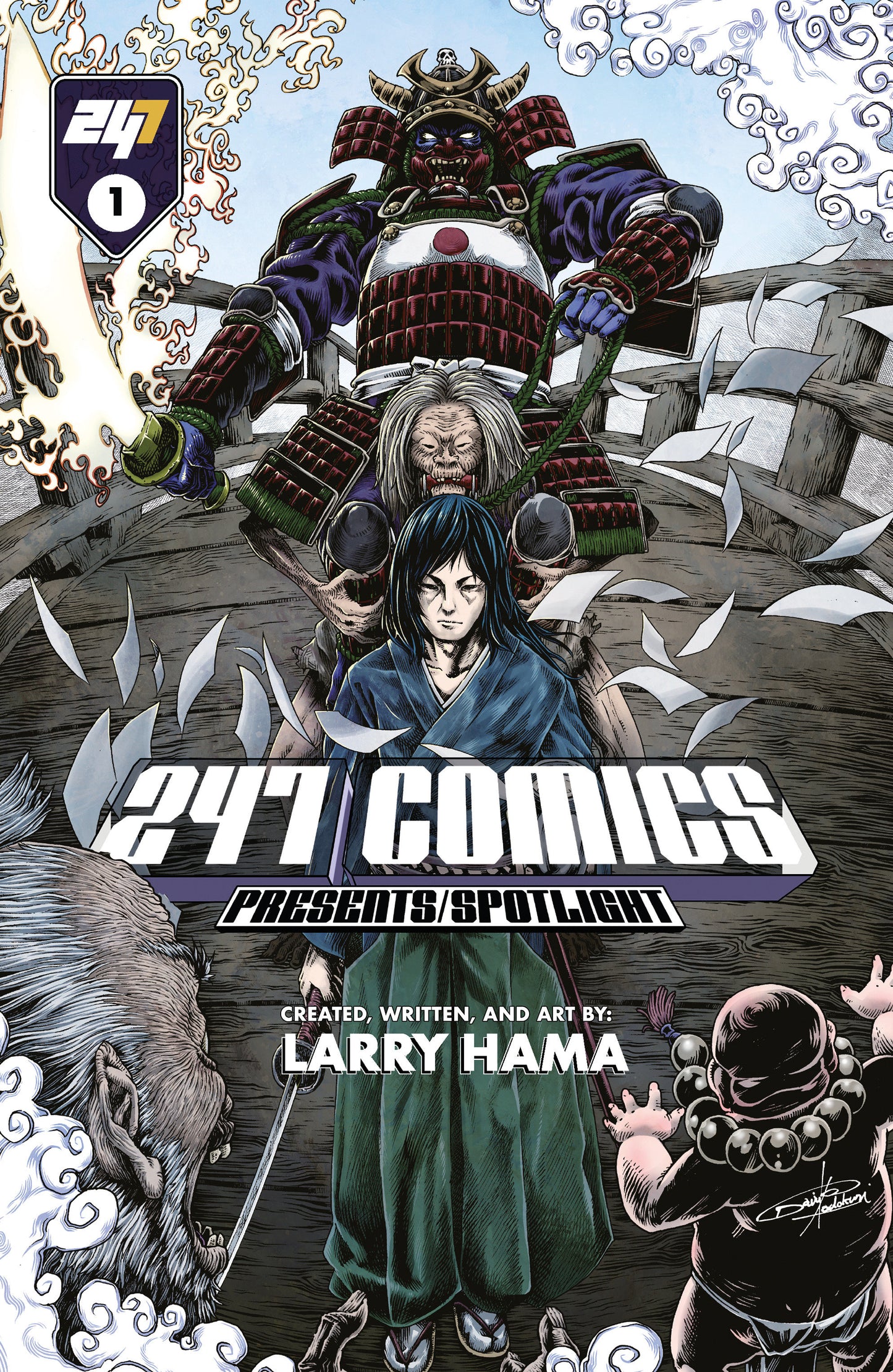 247 Comics Presents / Spotlight #1 (Cover J - Demon's Bridge Manga Var)