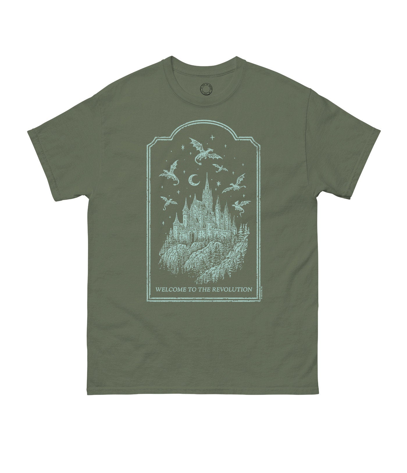 Rebecca Yarros's Fourth Wing: Welcome to the Revolution Unisex T-Shirt Small