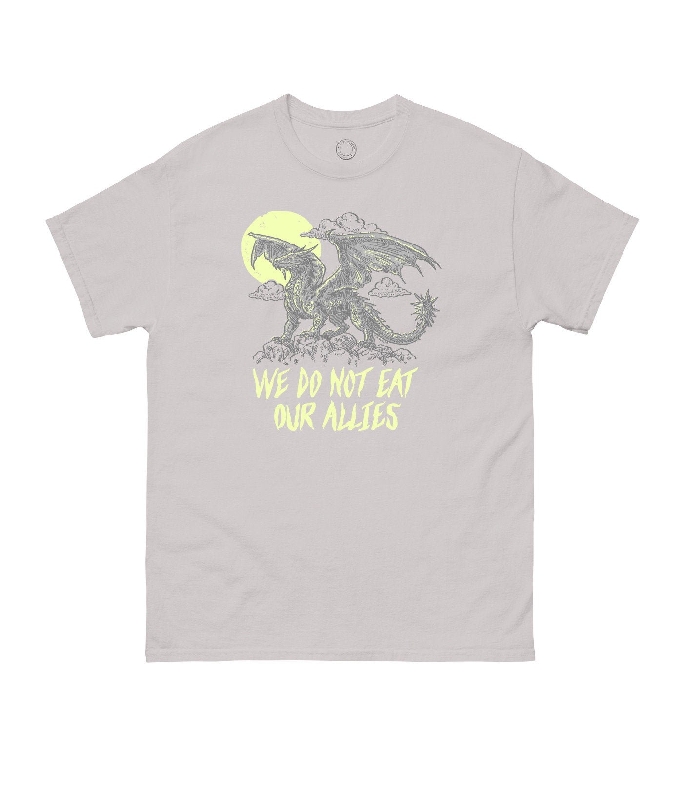 Rebecca Yarros's Fourth Wing: We Do Not Eat Our Allies Unisex T-Shirt X-Large